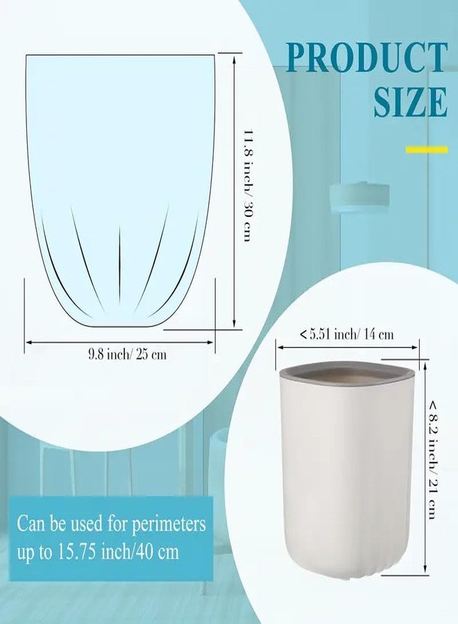 ساندرا أكياس قمامة صغيرة للاستخدام مرة واحدة من ساندرا، 8 لفات/120 كيس، مناسبة للسيارة وسلال المهملات، مقاس 22×30 سم، مانعة للتسرب ومتينة، مناسبة للمنزل والمكتب والحمام والمطبخ، متعددة الألوان - Image 2